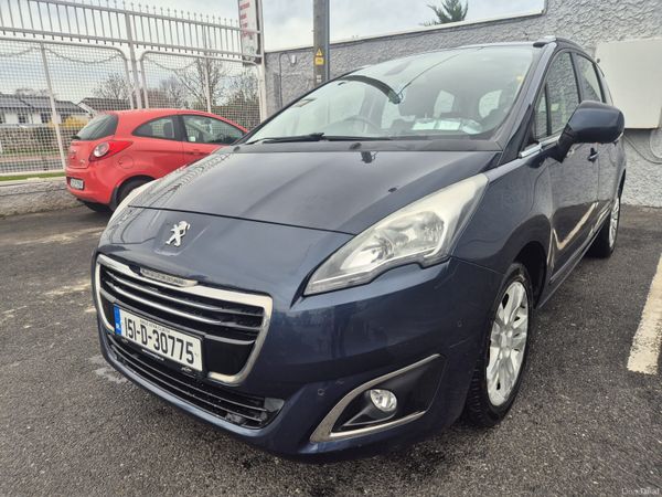 Peugeot 5008 MPV, Diesel, 2015, Blue