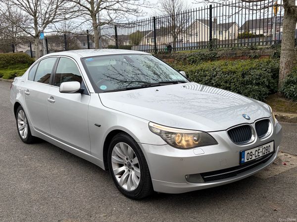 BMW 5-Series Saloon, Diesel, 2009, Silver