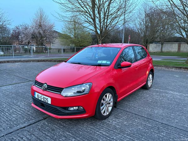 Volkswagen Polo Hatchback, Diesel, 2015, Red