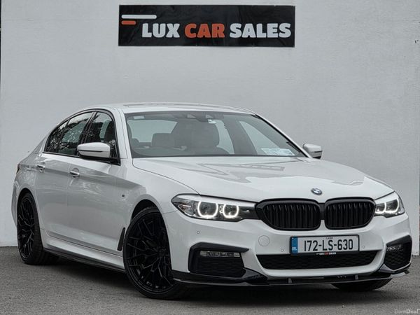BMW 5-Series Saloon, Diesel, 2017, White