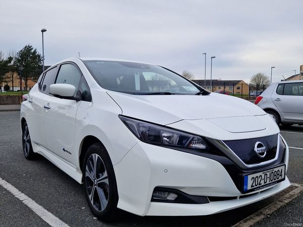 Nissan Leaf Hatchback, Electric, 2020, White