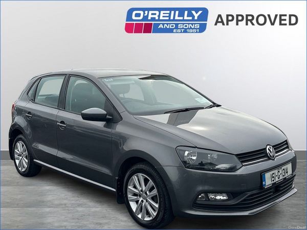 Volkswagen Polo Hatchback, Petrol, 2015, Grey