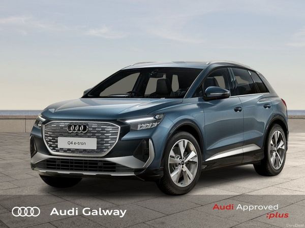 Audi Q4 e-tron SUV, Electric, 2023, Blue