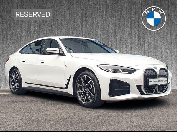 BMW i4 Hatchback, Electric, 2022, White