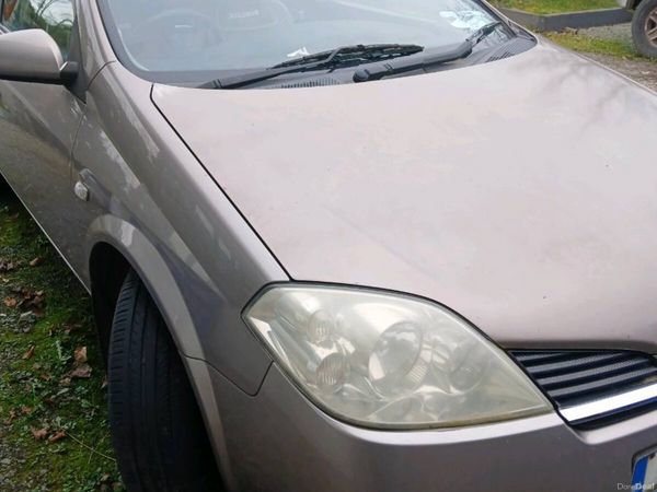 Nissan Primera Saloon, Petrol, 2005, Grey