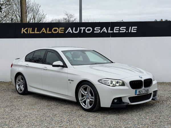BMW 5-Series Saloon, Diesel, 2016, White