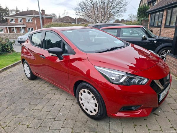 Nissan Micra Hatchback, Petrol, 2019, Red