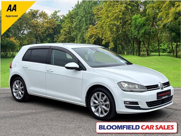 Volkswagen Golf Hatchback, Petrol, 2015, White