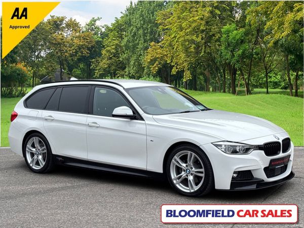 BMW 3-Series Estate, Diesel, 2016, Red