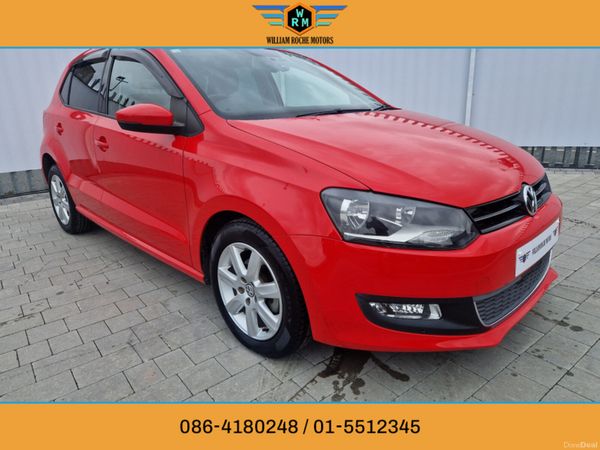 Volkswagen Polo Hatchback, Petrol, 2012, Red