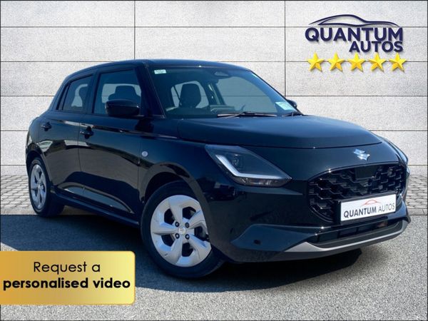Suzuki Swift Hatchback, Petrol Hybrid, 2024, Black