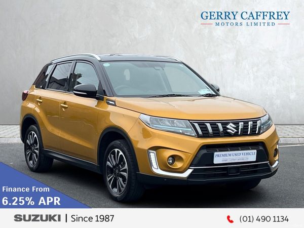 Suzuki Vitara SUV, Petrol Hybrid, 2023, Yellow