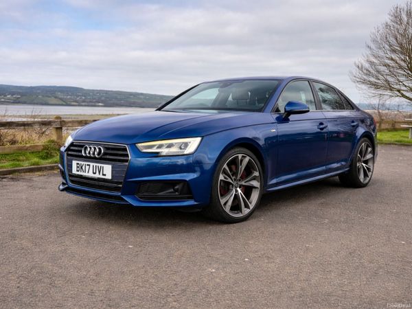 Audi A4 Saloon, Diesel, 2017, Blue