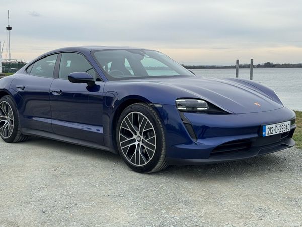 Porsche Taycan Saloon, Electric, 2021, Blue