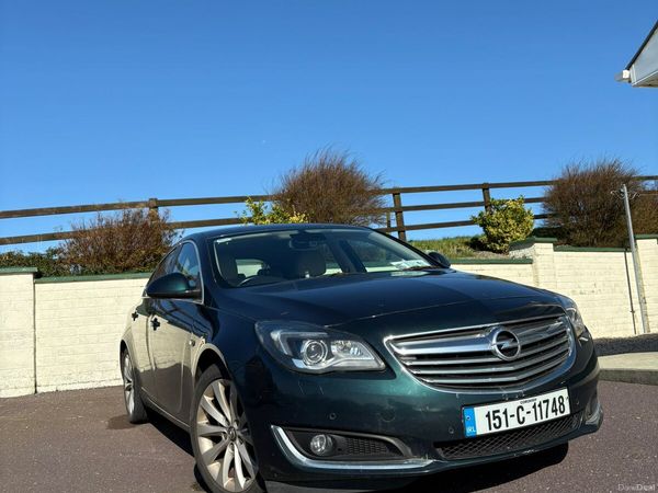 Opel Insignia Hatchback, Diesel, 2015, Green