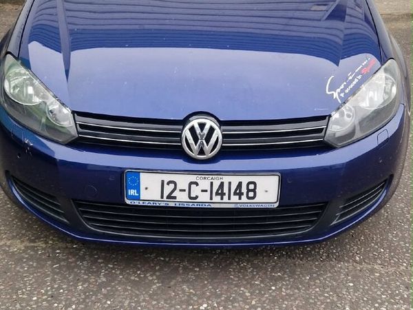 Volkswagen Golf Hatchback, Diesel, 2012, Blue