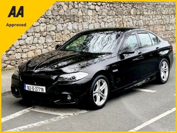 BMW 5-Series Saloon, Diesel, 2016, Black