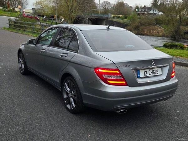 Mercedes-Benz C-Class Saloon, Diesel, 2012, Silver