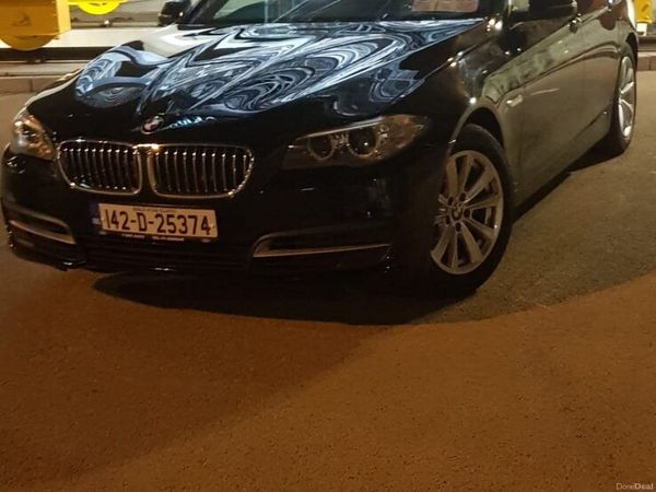 BMW 5-Series Saloon, Diesel, 2014, Black
