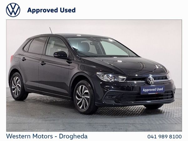 Volkswagen Polo Hatchback, Petrol, 2023, Black