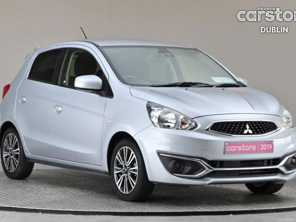 Mitsubishi Mirage Hatchback, Petrol, 2019, Silver
