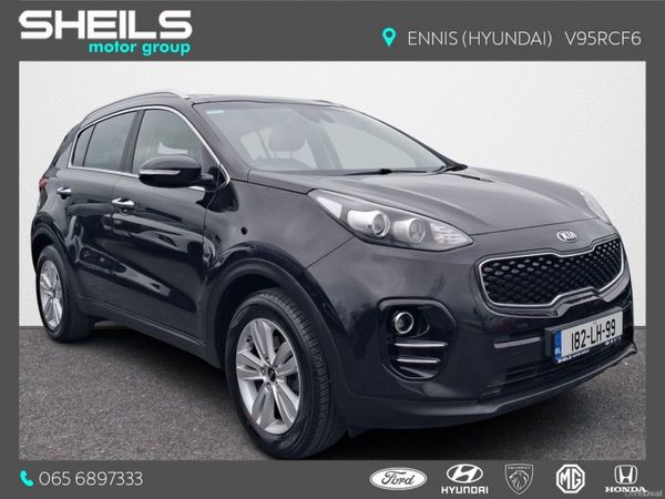 Kia Sportage SUV, Diesel, 2018, Black