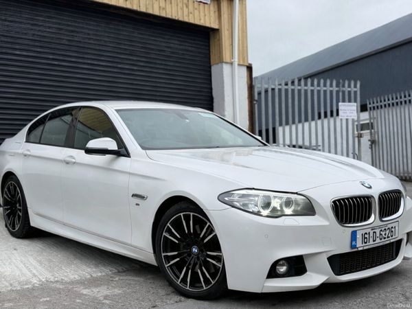 BMW 5-Series Saloon, Diesel, 2016, White