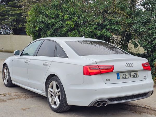 Audi A6 Saloon, Diesel, 2013, White