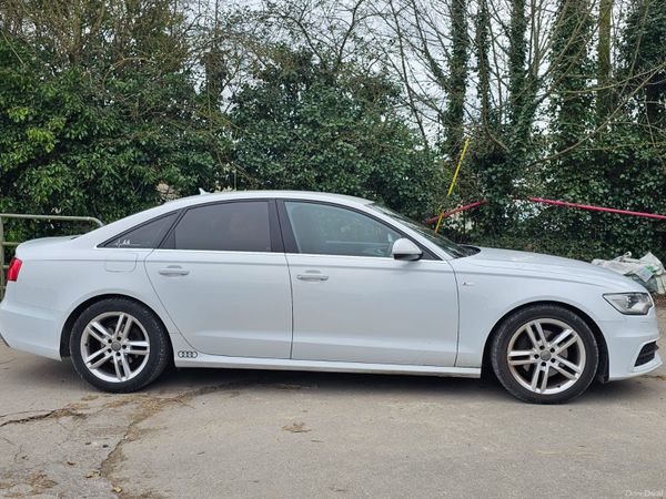 Audi A6 Saloon, Diesel, 2013, White