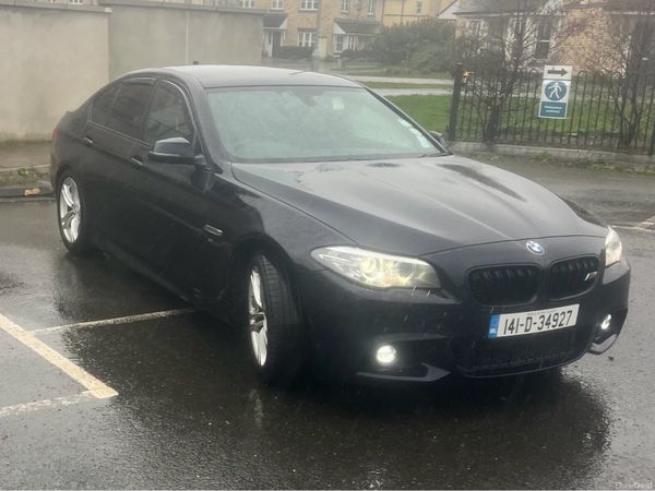 BMW 5-Series Saloon, Diesel, 2014, Black