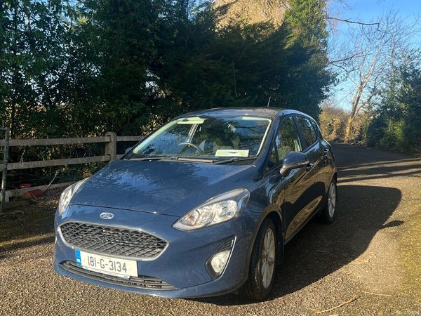 Ford Fiesta Hatchback, Petrol, 2018, Blue