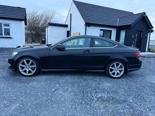 Mercedes-Benz C-Class Coupe, Diesel, 2015, Black
