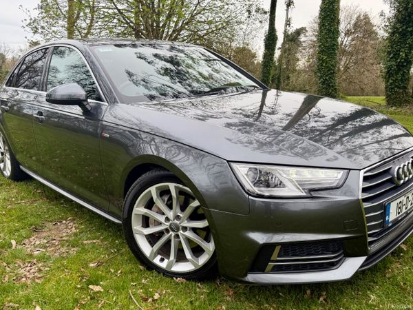 Audi A4 Saloon, Diesel, 2018, Grey