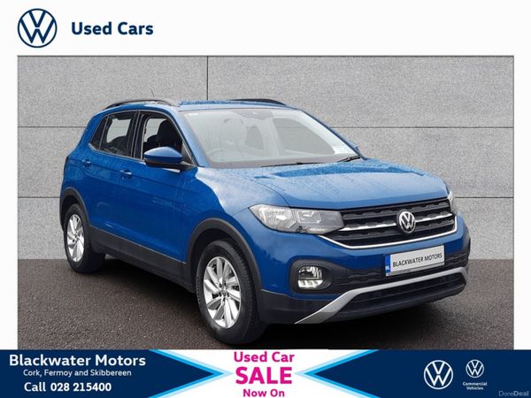 Volkswagen T-Cross Estate, Petrol, 2020, Blue