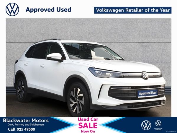Volkswagen Tiguan SUV, Diesel, 2025, White