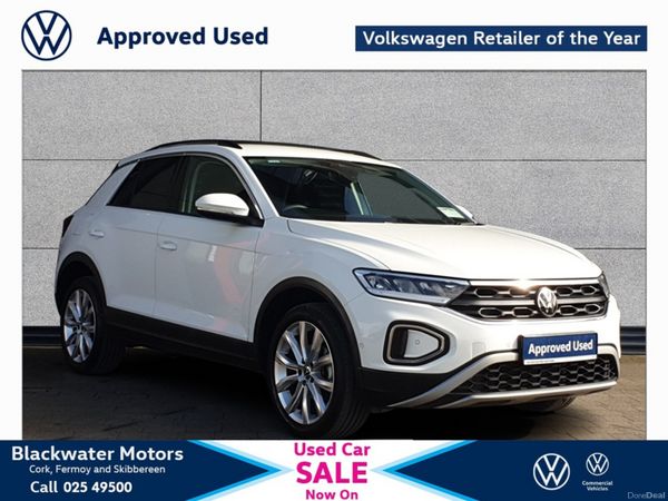 Volkswagen T-Roc Hatchback, Diesel, 2025, White
