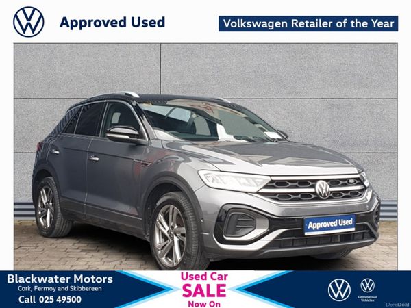 Volkswagen T-Roc SUV, Petrol, 2023, Black