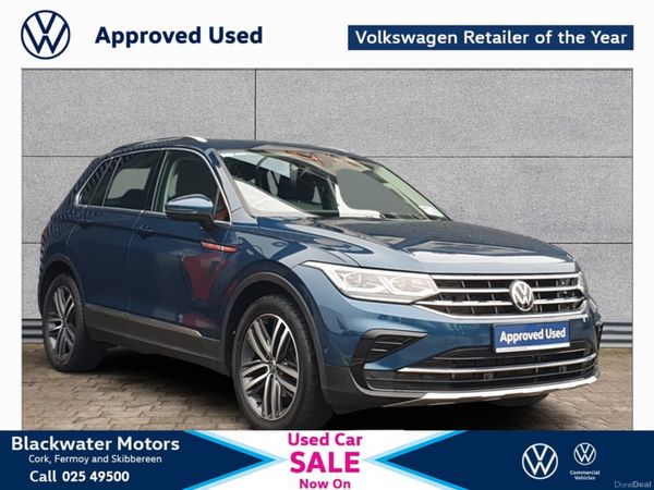 Volkswagen Tiguan SUV, Diesel, 2023, Blue