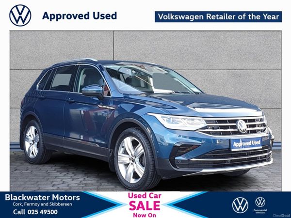 Volkswagen Tiguan SUV, Diesel, 2023, Blue