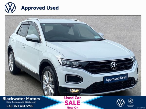 Volkswagen T-Roc Hatchback, Diesel, 2022, White