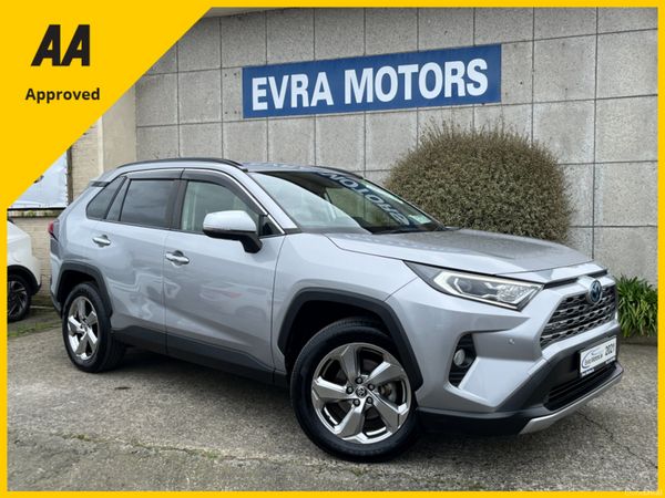 Toyota RAV4 SUV, Petrol Hybrid, 2021, Grey