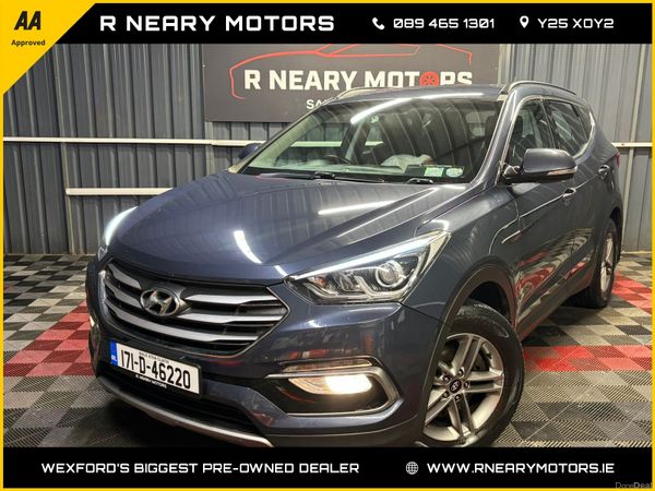 Hyundai Santa Fe SUV, Diesel, 2017, Navy