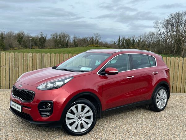 Kia Sportage SUV, Diesel, 2016, Red