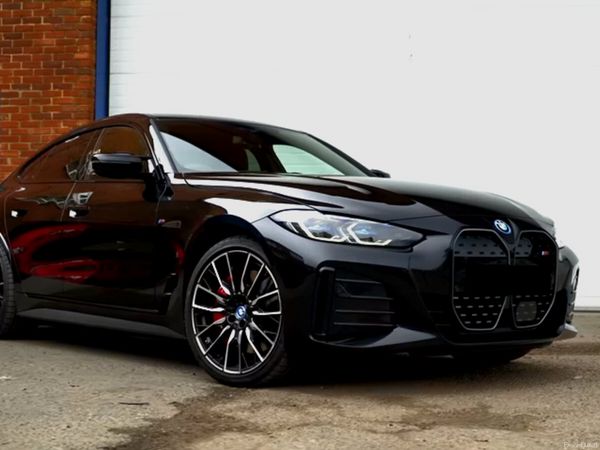 BMW i4 Hatchback, Electric, 2022, Black