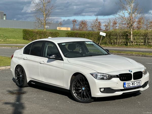 BMW 3-Series Saloon, Diesel, 2013, White