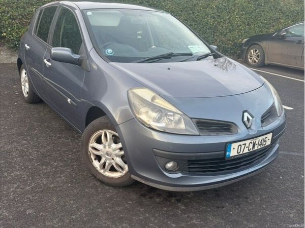 Renault Clio Hatchback, Petrol, 2007, Blue