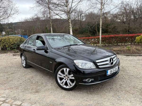 Mercedes-Benz C-Class Saloon, Petrol, 2009, Black