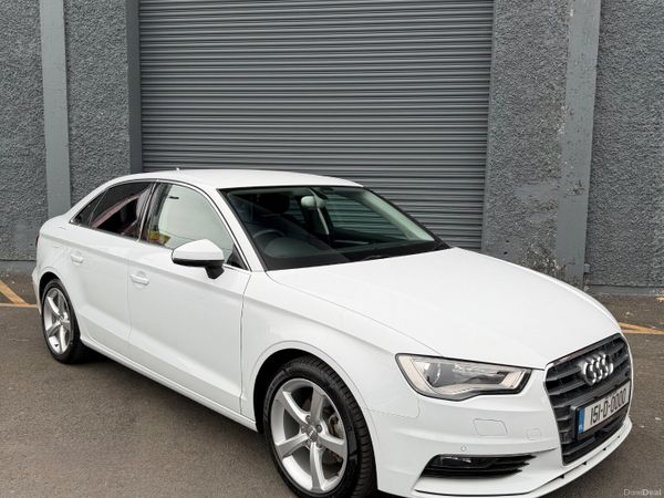 Audi A3 Saloon, Petrol, 2015, White