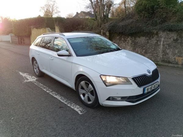 Skoda Superb Estate, Diesel, 2016, White