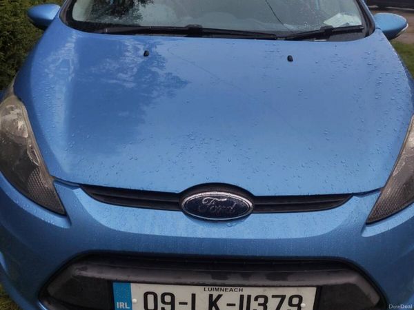 Ford Fiesta Hatchback, Diesel, 2009, Blue